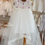 Baptism High low Frock