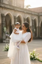 Baptism High low Frock - Image 2