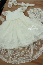Baptism High Low Frock - Image 2