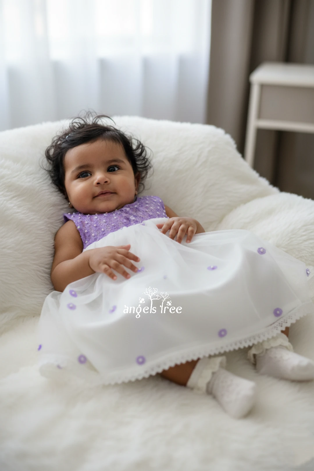 Baptism dress (14) Aline Frock - Image 1