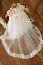 Baptism High Low Frock - Image 2