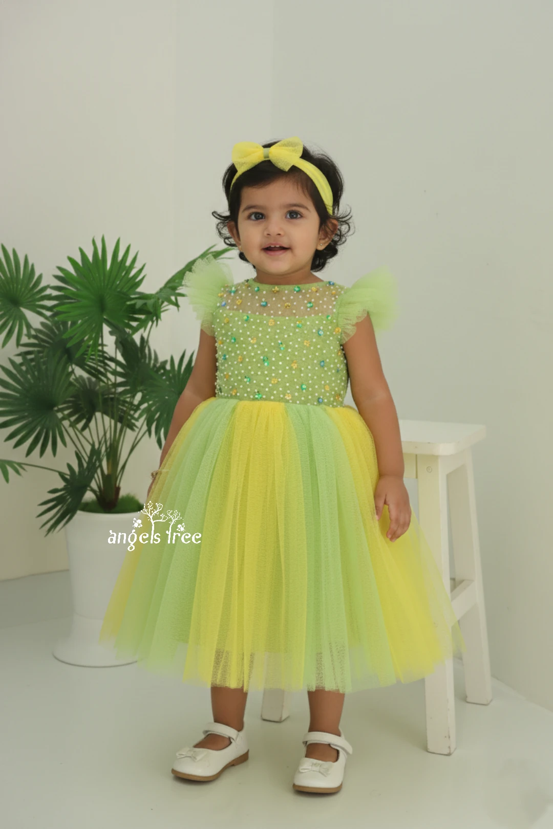 baby girl Birthday frock (1) Party Wear - Image 1