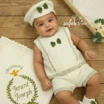 Baptism Top and Shorts