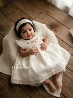 Baptism  Satin Frock