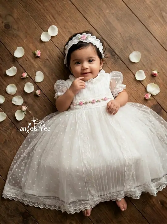Baptism gown (2) Baptism Handwork Frock - Image 1