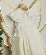 Baptism Satin Frock - Image 2