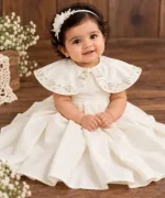 Baptism Satin Frock